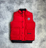 Canada goose red freestyle gilet