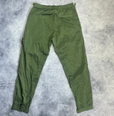 Stone island SS23 sage green nylon cargo trousers