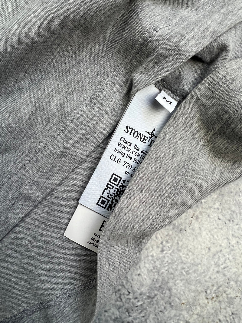 Stone island 2019 grey graphic tee