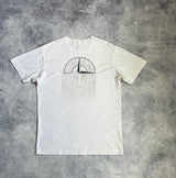 Stone island AW19 white graphic tee