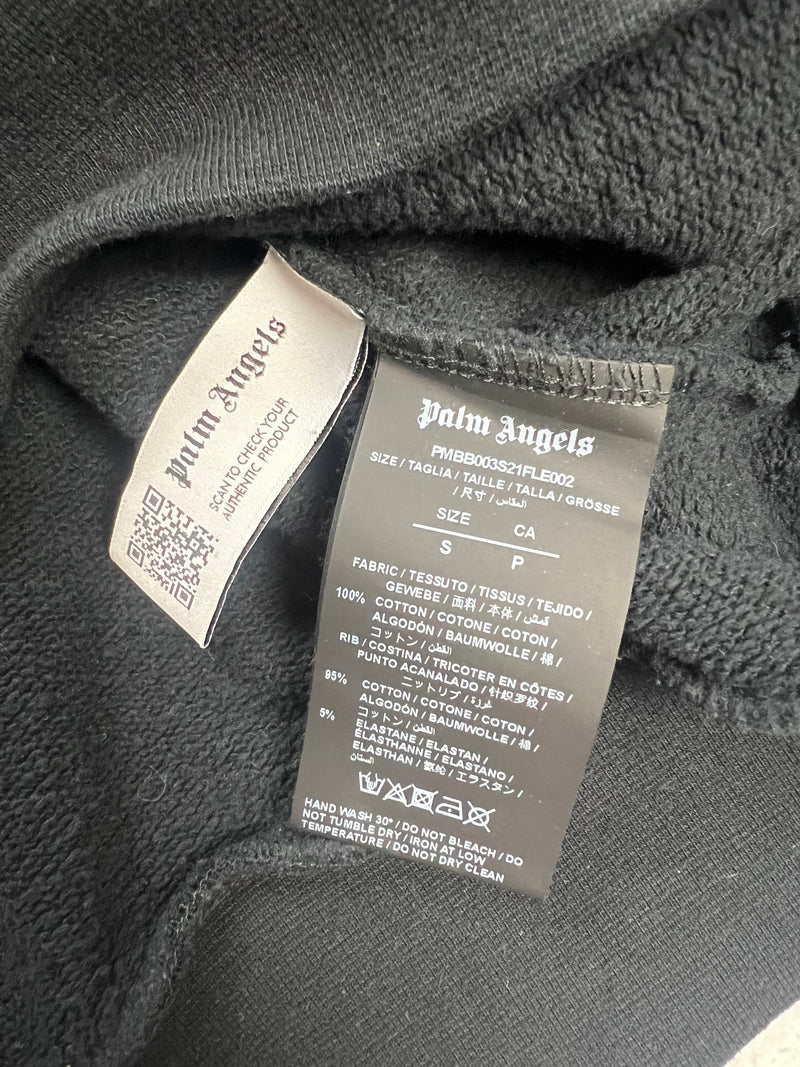 Palm angels Paris spray black hoodie