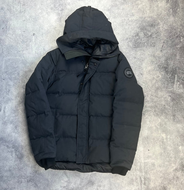 Canada goose navy black label MacMillan parka