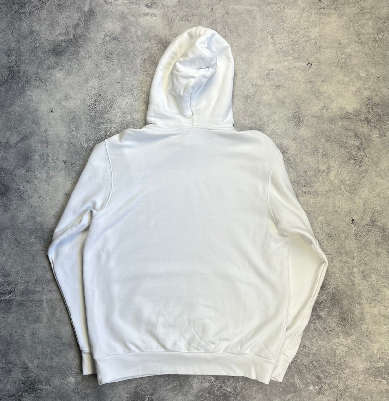 Palm angels white Hong Kong spray hoodie