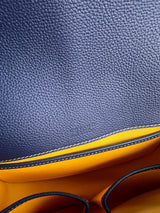 Goyard Belvedere PM navy messenger bag