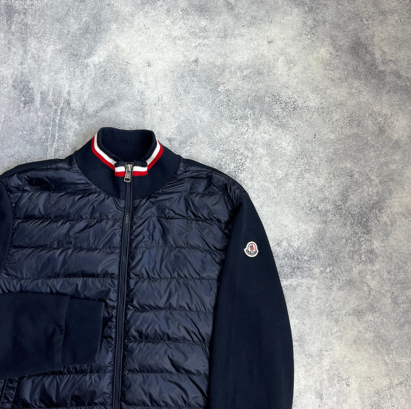 Moncler navy maglia cardigan