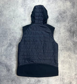 CP company navy padded goggle gilet