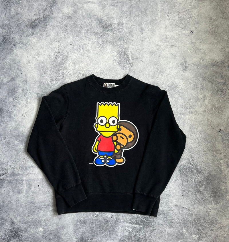 Bart simpson bape hoodie hotsell