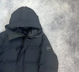 Canada goose navy black label MacMillan parka