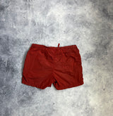 Stone island 2019 red nylon metal swim shorts