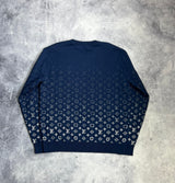 Louis Vuitton blue Gradient jumper