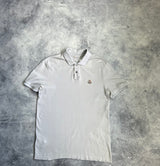 Moncler grey polo shirt