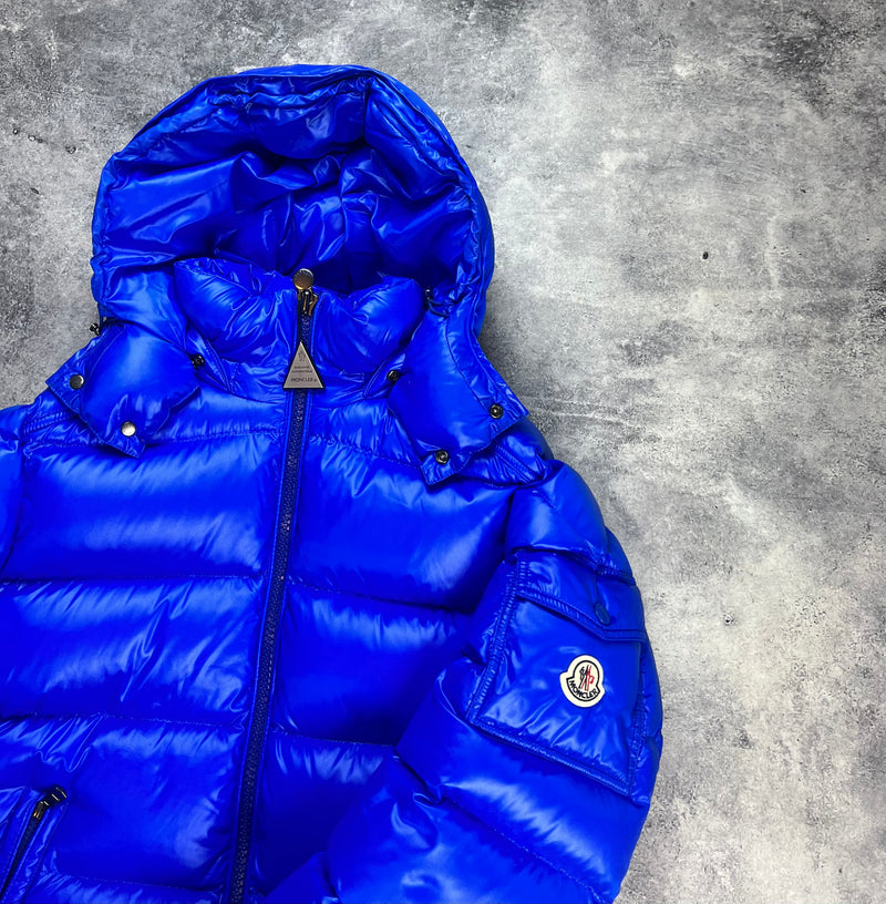 Moncler blue maya giubbotto jacket