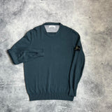 Stone island SS18 blue knit jumper