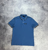 Prada blue polo shirt