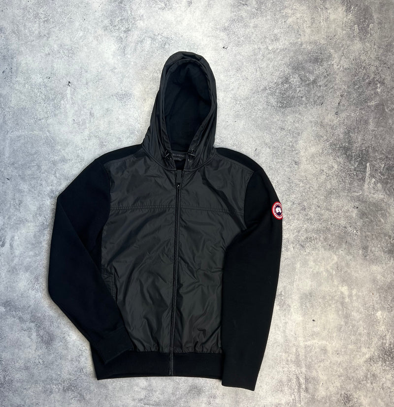 Canada goose black windbridge hoodie