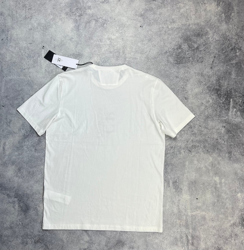 CP company British sailor white tee