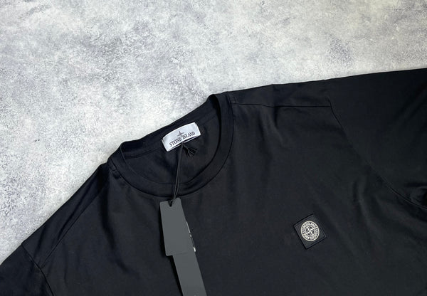 Stone island black tee