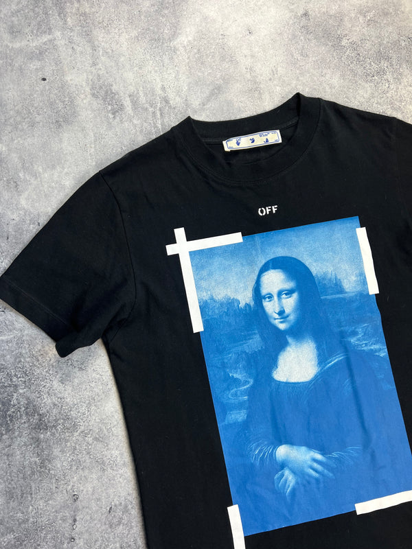 Off-white Mona lisa black graphic tee