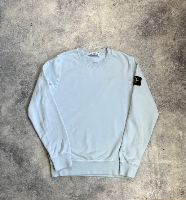 Stone island SS21 baby blue jumper