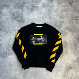 Off-white Caravaggio painting black jumper