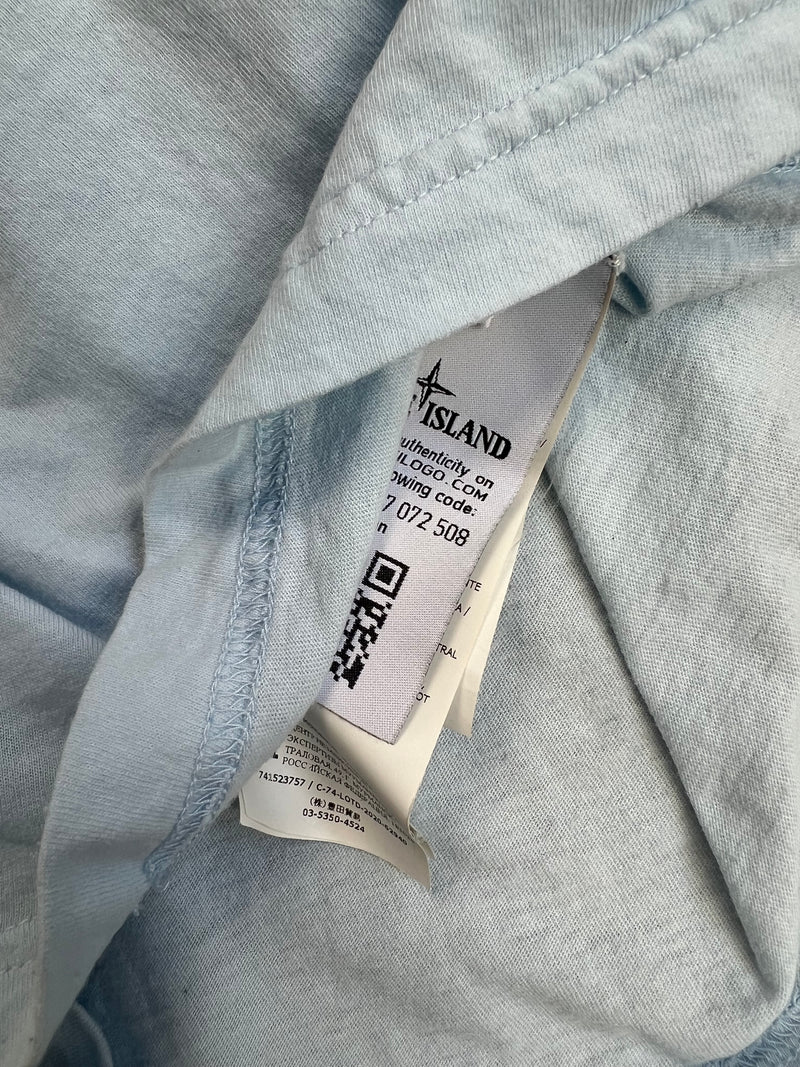 Stone island SS21 sky blue tee