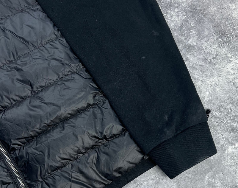 Moncler black tricot cardigan