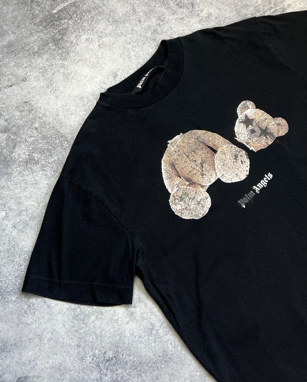 Palm angels black star eyes bear tee