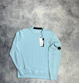 CP company baby blue jumper