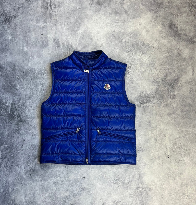 Moncler blue GUI gilet