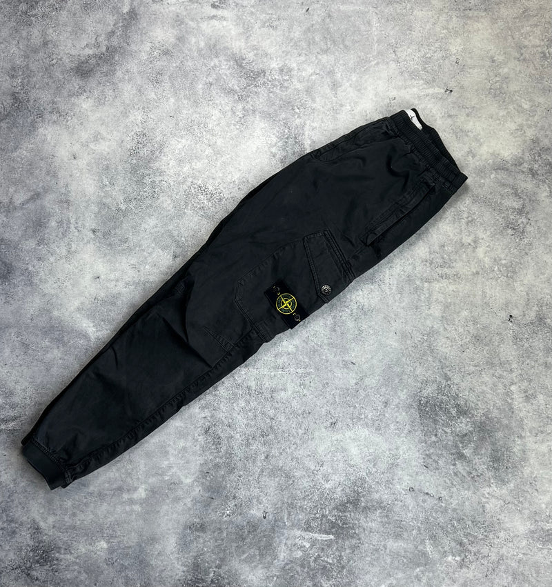 Stone island 2020 black cargo trousers