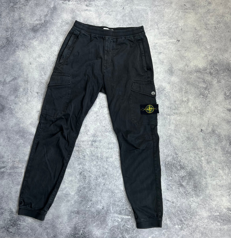 Stone island 2020 black cargo trousers