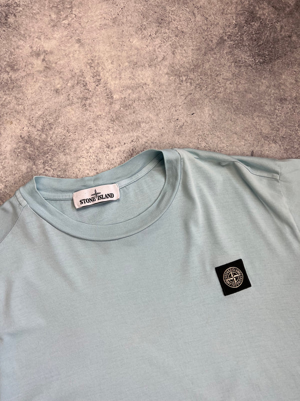 Stone island AW20 baby blue tee