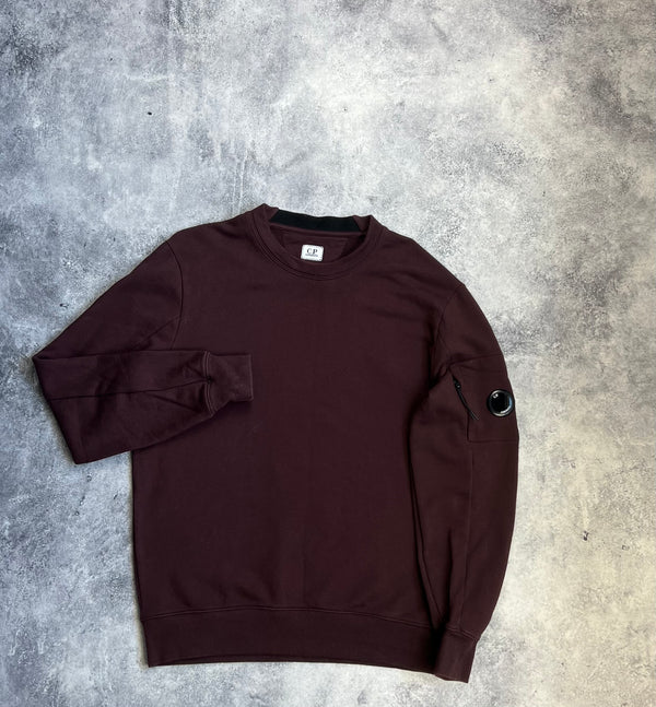 CP company burgundy jumper