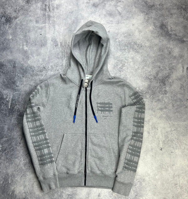 Off white hoodie reflective sale