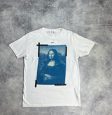 Off-white Mona Lisa white graphic tee