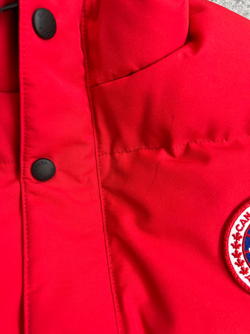 Canada goose red freestyle gilet