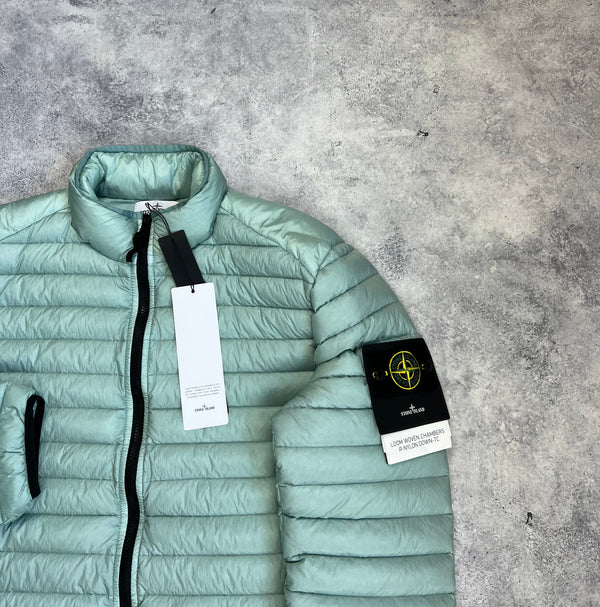 Stone island SS23 loom woven chambers R-Nylon down jacket