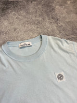 Stone island SS21 sky blue tee