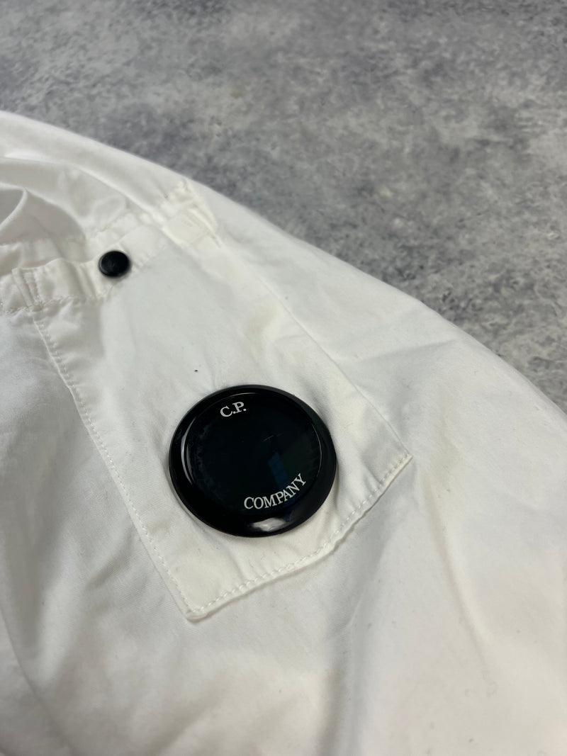 CP company white overshirt