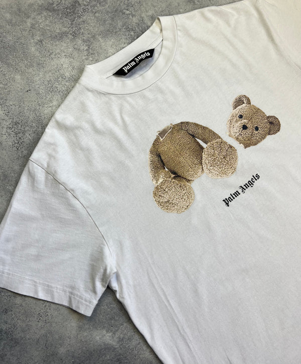 Palm angels white kill the bear tee