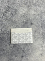 Goyard Saint Sulpice white cardholder