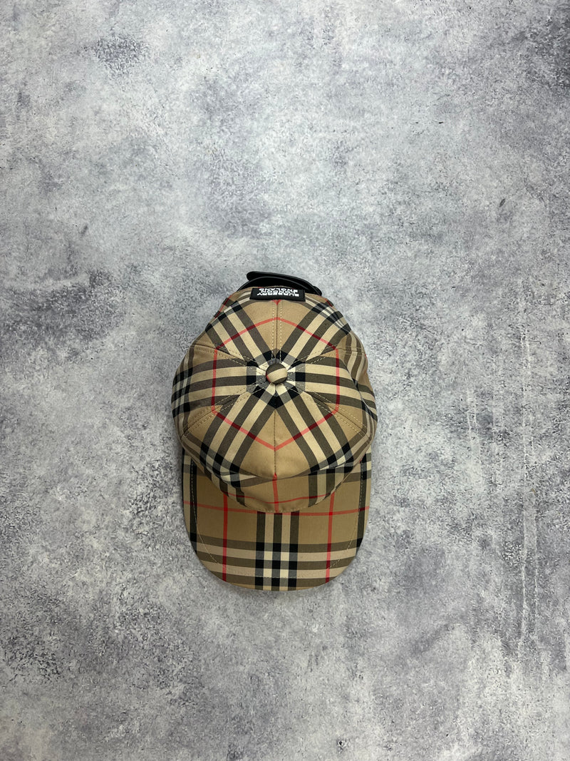 Burberry london check cap