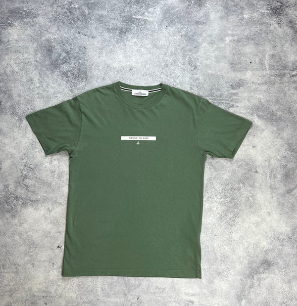 Stone island 2021 green tee