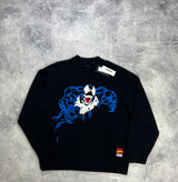 Kith x marvel the venom black sweater