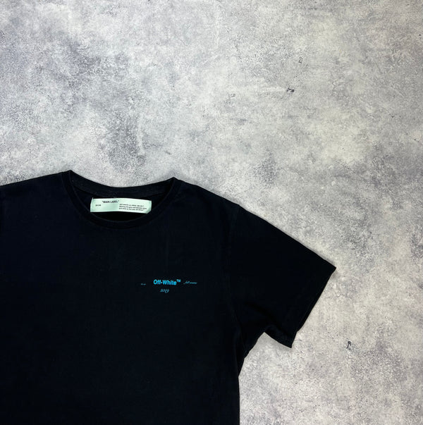 Off-white Gradient arrows black tee