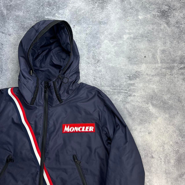 Moncler trakehner giubbotto navy blue jacket