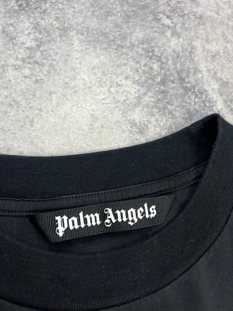 Palm angels desert skull black tee