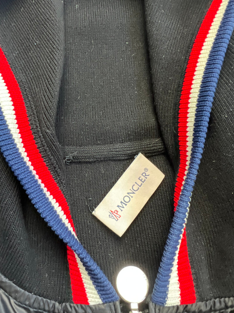 Moncler black maglia tricot cardigan