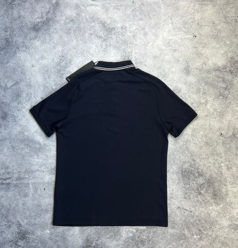 Stone island SS18 navy polo shirt