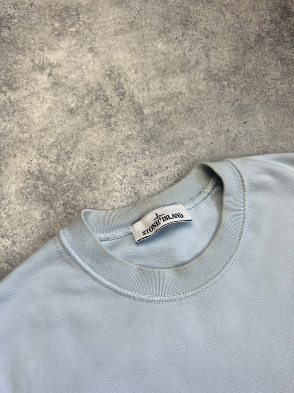 Stone island SS21 baby blue jumper